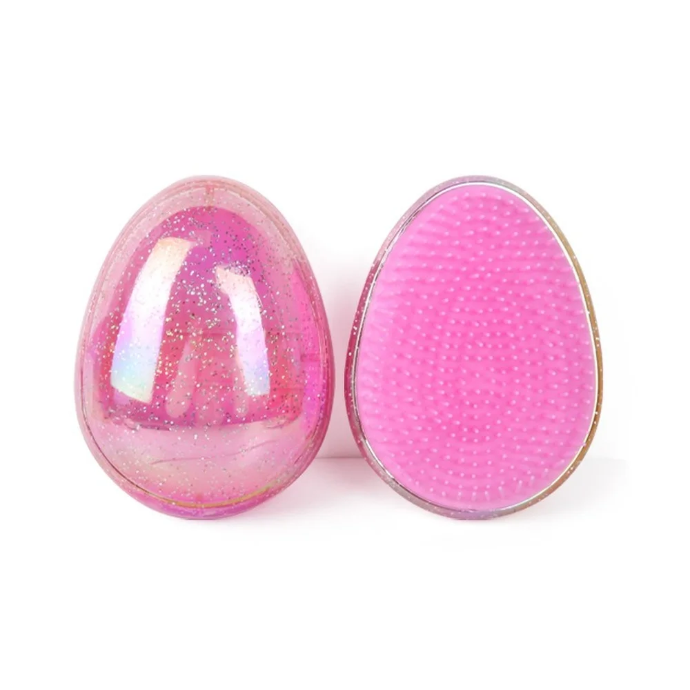 Baby Hair Comb 1pc Egg Round Shape Hair Brush Comb