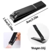 4Pcs/Set Nail Clippers Stainless Steel Anti Splash Fingernail Cutter Manicure Tools Bionics Design Nail Trimmer Pedicure Scissor 2