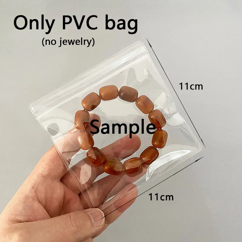 Lot De 100 Sacs En PVC Transparent Avec Fermeture éclair - Anti-oxydation - Prévention Du Ternissement - Petit Sac Scellé - Emballage Refermable Ou
