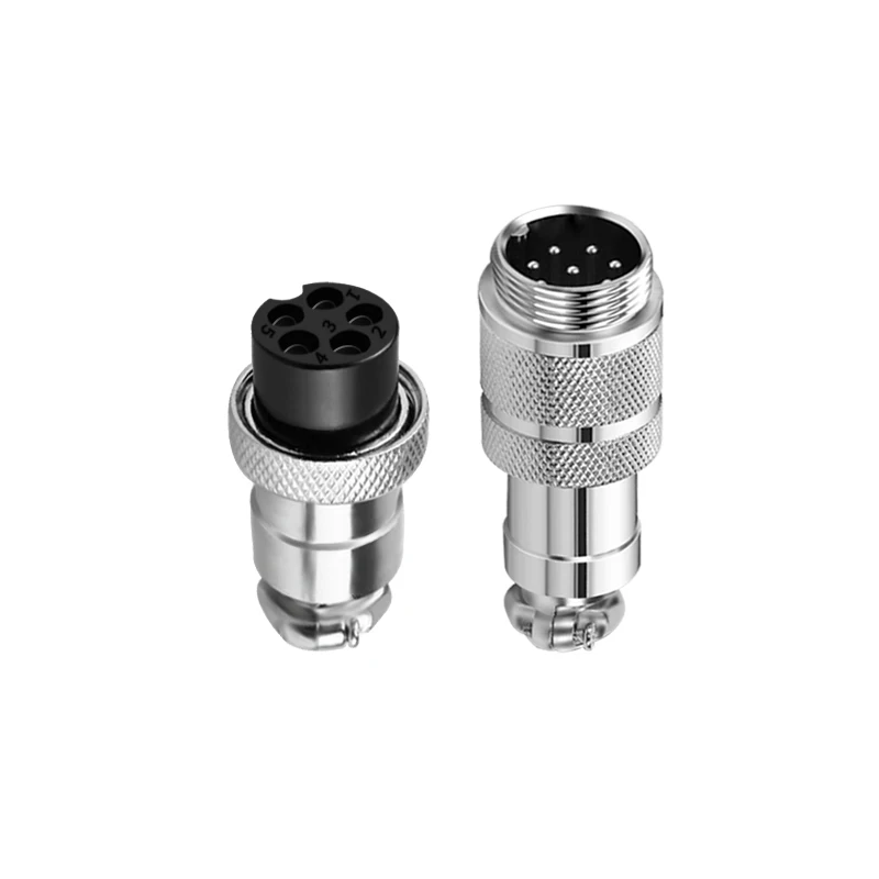 Electrical Connector 5/10/20Set GX12 GX16 GX20 2 3 4 5 6 7 8 9 10 12 14 15 Pin Male&Female Docking Aviator Aviation Plug Socket Circular Connector