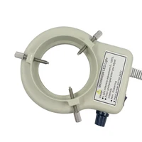 Microscope LED Ring Light Illuminator Lamp for Industrial Microscope Circle Light  Camera Light Source 2