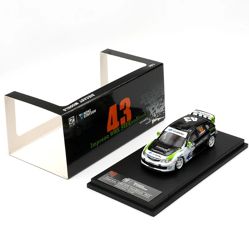 DCM In Stock 1:64 2008 Subaru Impreza WRX STI Rally Block43