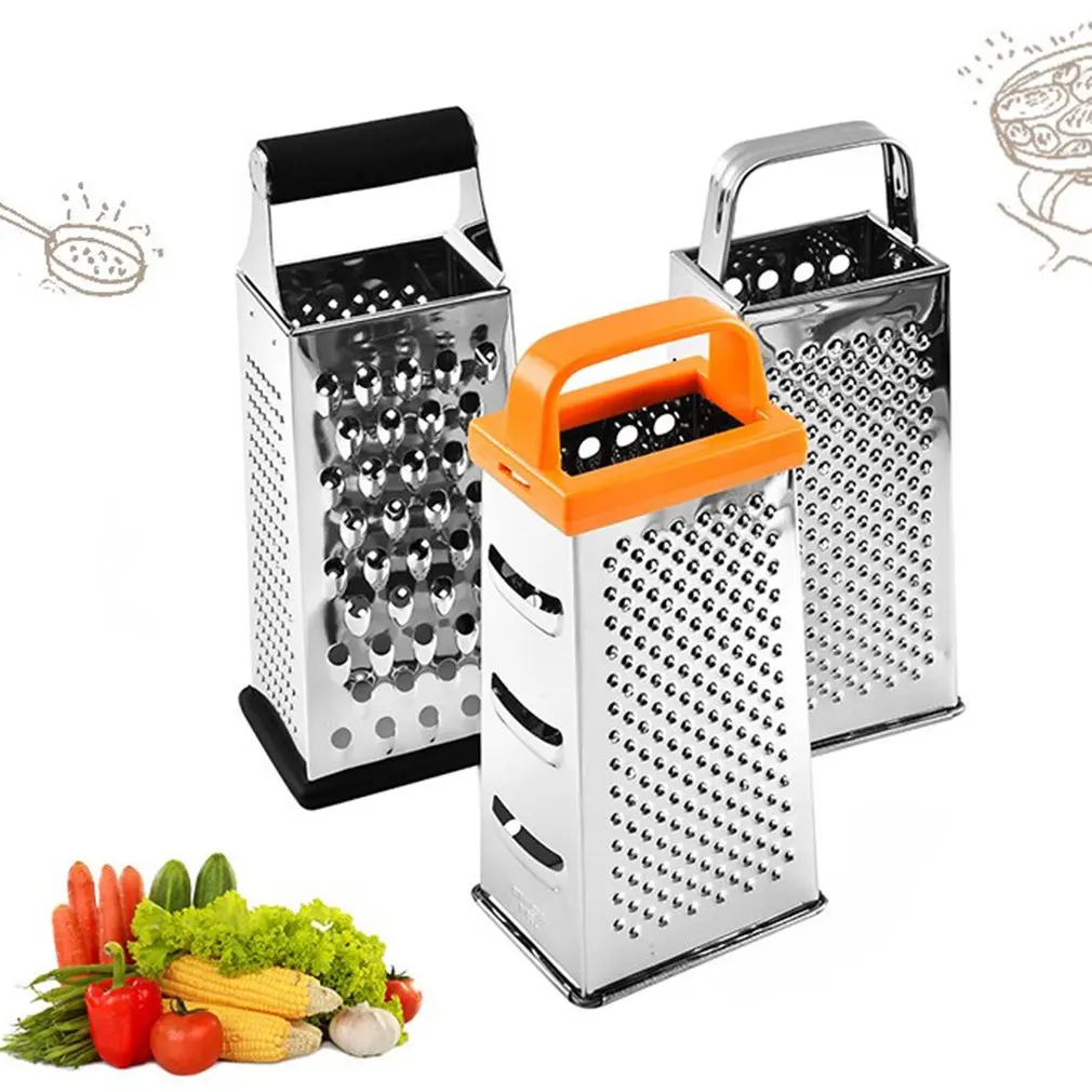 https://ae01.alicdn.com/kf/Sfe160cd65ba14bed81459fb8c96b4b2eW/Multifunctional-Box-Grater-Cheese-Graters-Stainless-Steel-For-Kitchen-Graters-For-Kitchen-With-4-Sides-Grater.jpg