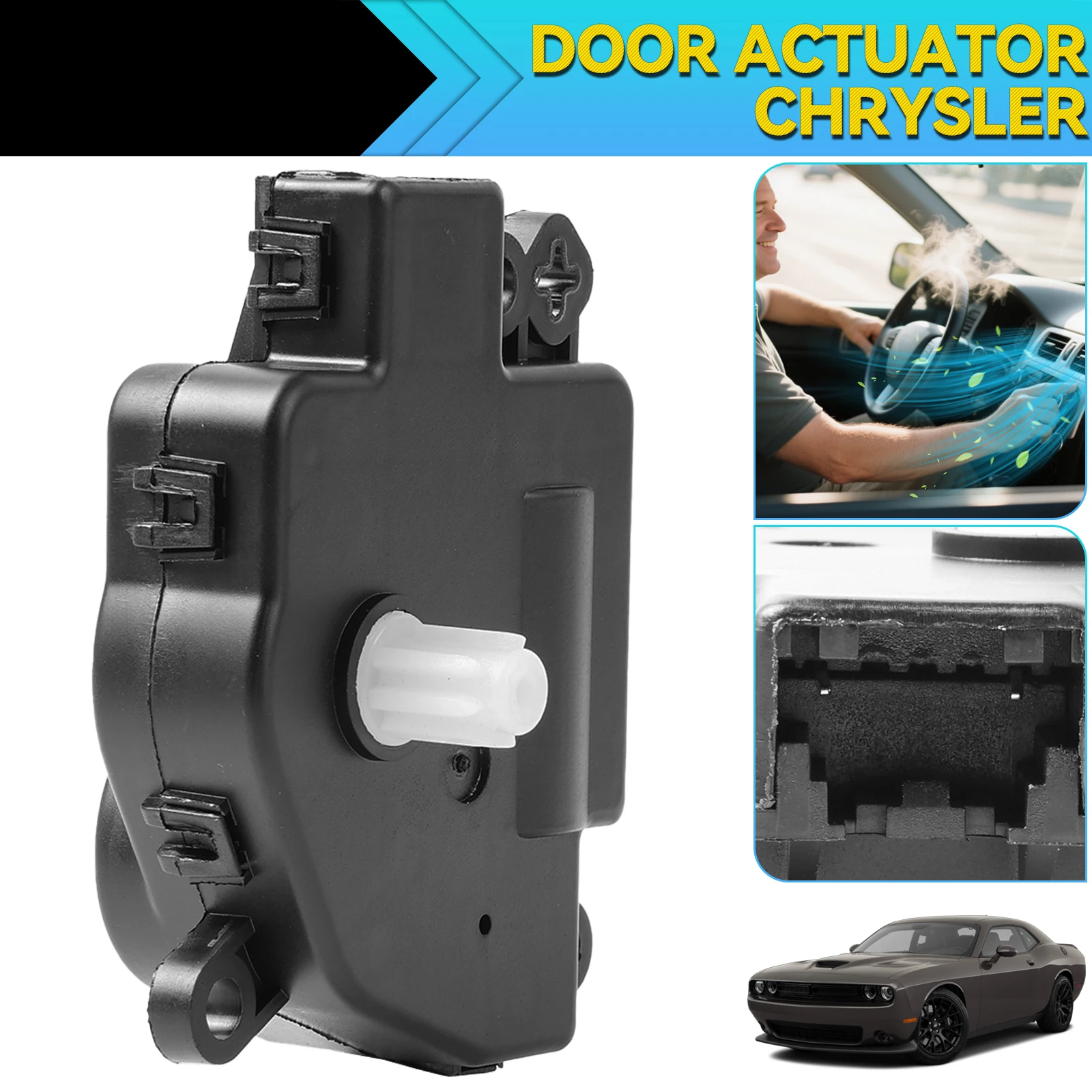 68033337 AA 68238243 크라이슬러 300 크라이슬러 타운 컨트리 닷지 충전기/그랜드 챌린저 2008-2019용 AA VAC 블렌드 도어 액츄에이터