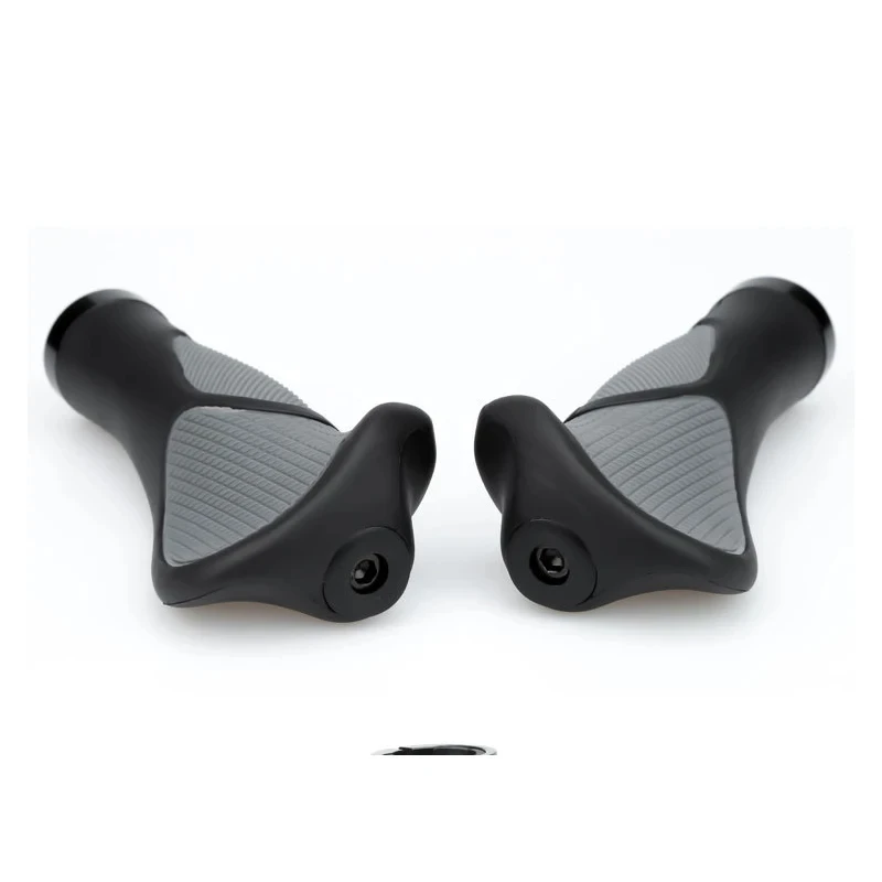 Fahrrad Grip Lenker End Kappe Aluminium Legierung Schloss Berg Griff Bar Grip Fahrrad Anti-Skid Gummi Fahrrad Skid-Proof griffe – Detail 4