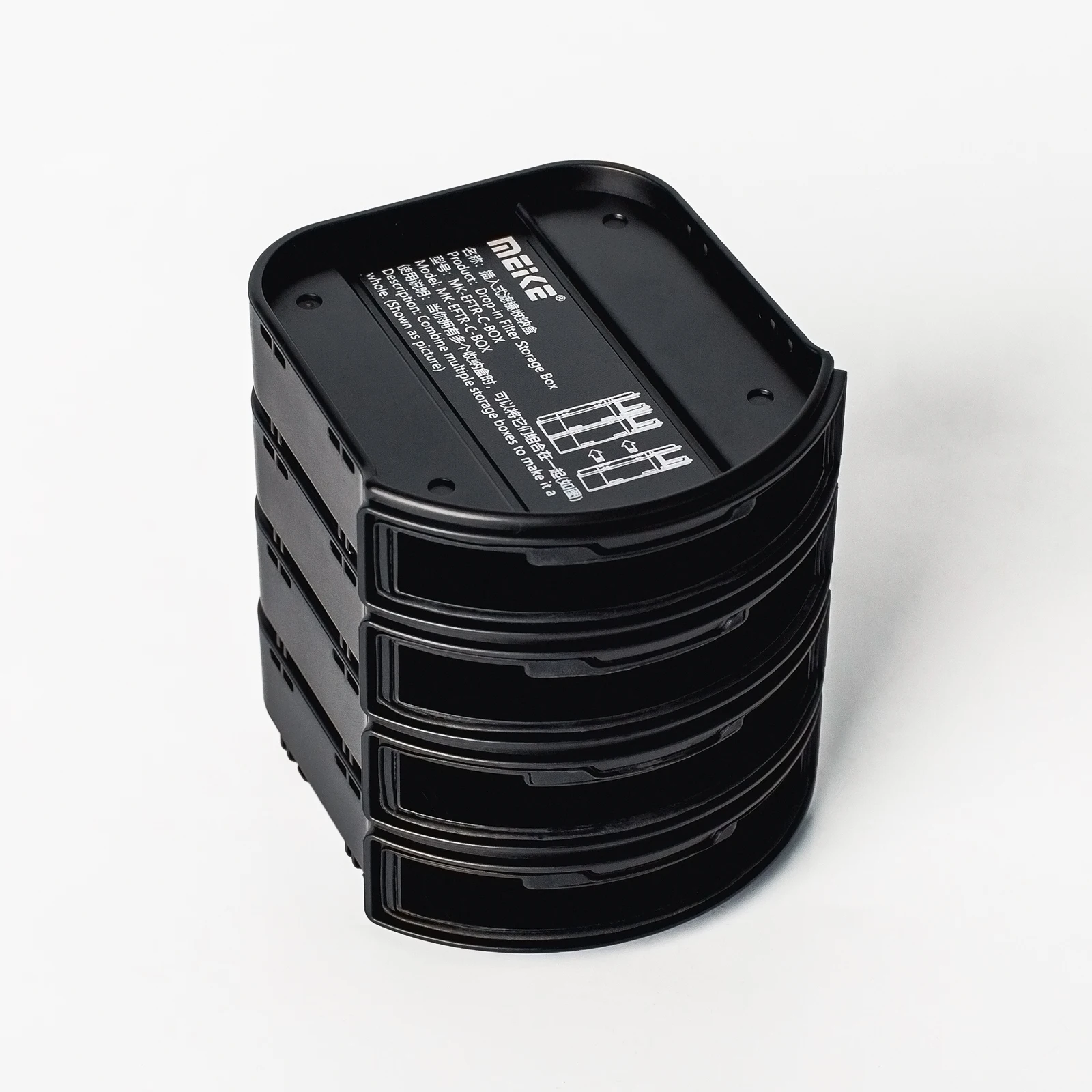 Meike MK-EFTR-C VND Drop-in Filter Auto-Focus Mount Lens Adapter for Canon EF to