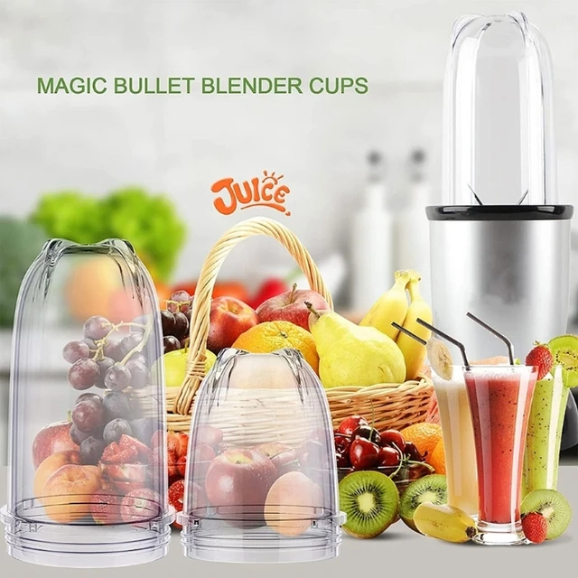 2 Pcs Replacement Cups for Magic Bullet Replacement Parts 16oz Blender Cups Jar Compatible with 250W Magic Bullet MB1001 Series Juicer Mixer