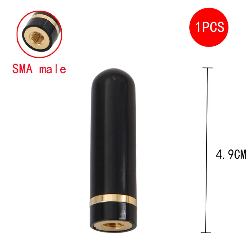 

SMA-Male Dual Band VHF/UHF 144/430/1200 MHz Radio Antenna for Baofeng YAESU HYT Vertex