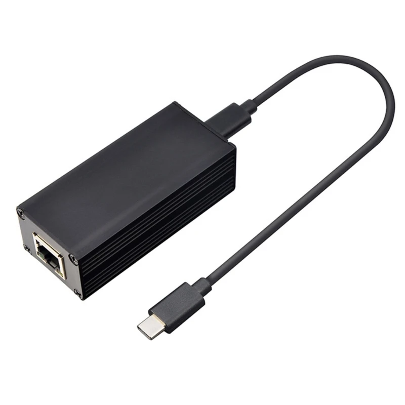 

PoE to Type-C Ethernet 10/100M Broadband and PD3.0 Charging for Phone/Tablets ABCD