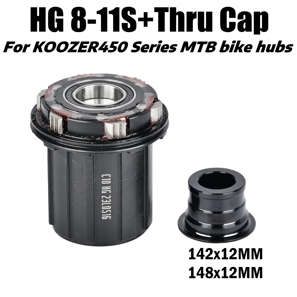 Koozer 11S 12S Freehub XM490 BM440 PRO MTB Bicycle Hubs Converters