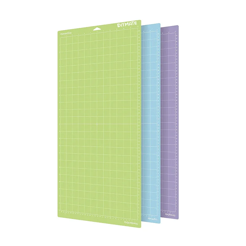 thumbnail interactive-video image 1 of Cutting Mat For Cricut Machines - 12x12 & 12x24 Inch Replacement Mats In Standard/Light/Strong Grip 1 of 9
