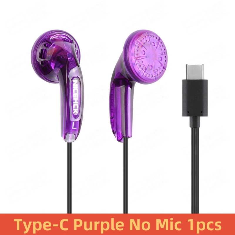 usb headset 2022 NiceHCK Traceless 3.5mm Type-C HIFI Wired Earbud 15.4mm Dynamic Microphone Earphone Stereo Music Headset Vido MX500 PK1 IEM headphones for sale Earphones & Headphones