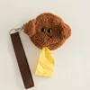 1PC Pet Bag Cute Plush Outdoor Portable Waste Bag Dispenser Carrier Dog Clean Bag Holder Storage Box Bag Accessories
