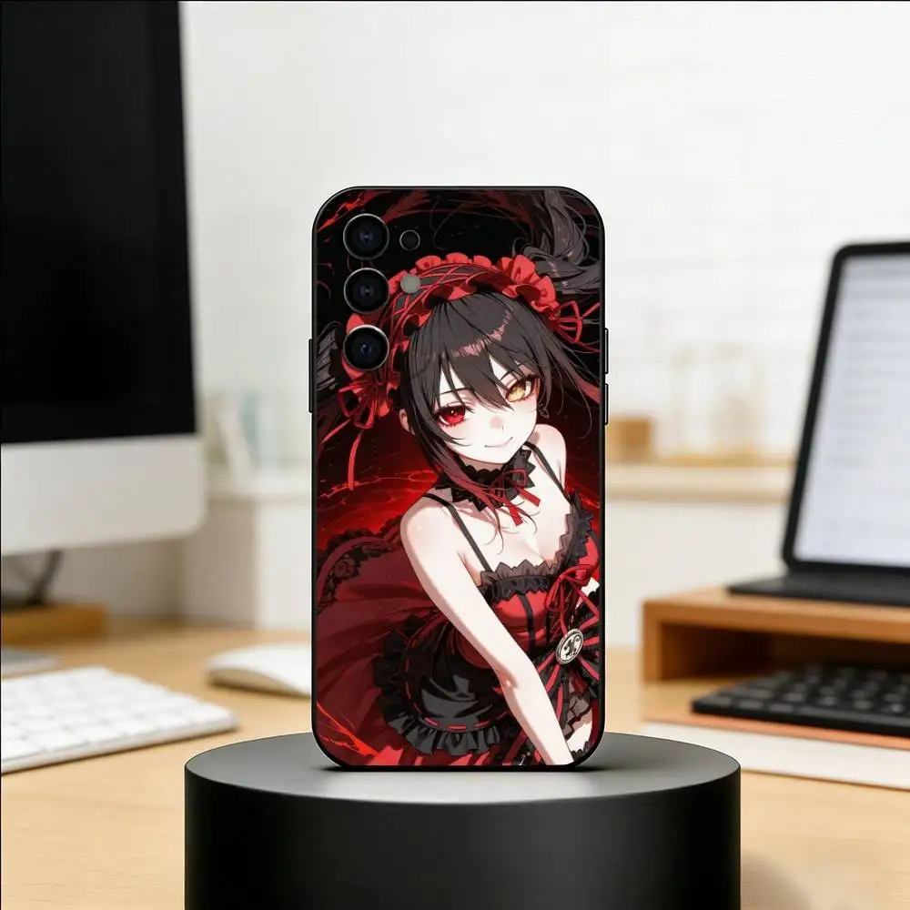 Epc Date A Live Tokisaki Kurumi Black Phone Case