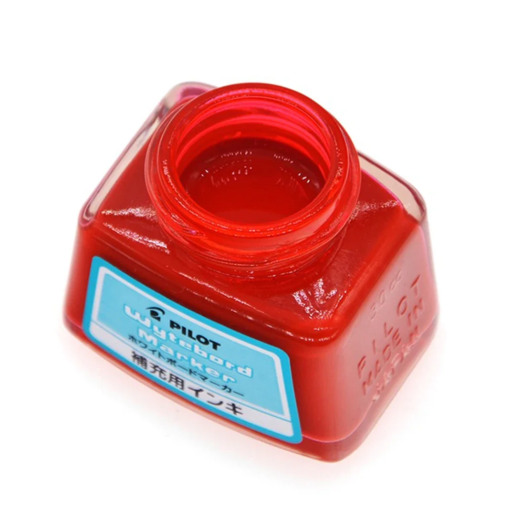 일본 PILOT 화이트보드 마커, 대용량 잉크, 지우기 가능 WBMAVBM 회의 훈련 교사 사무용품, 30ml