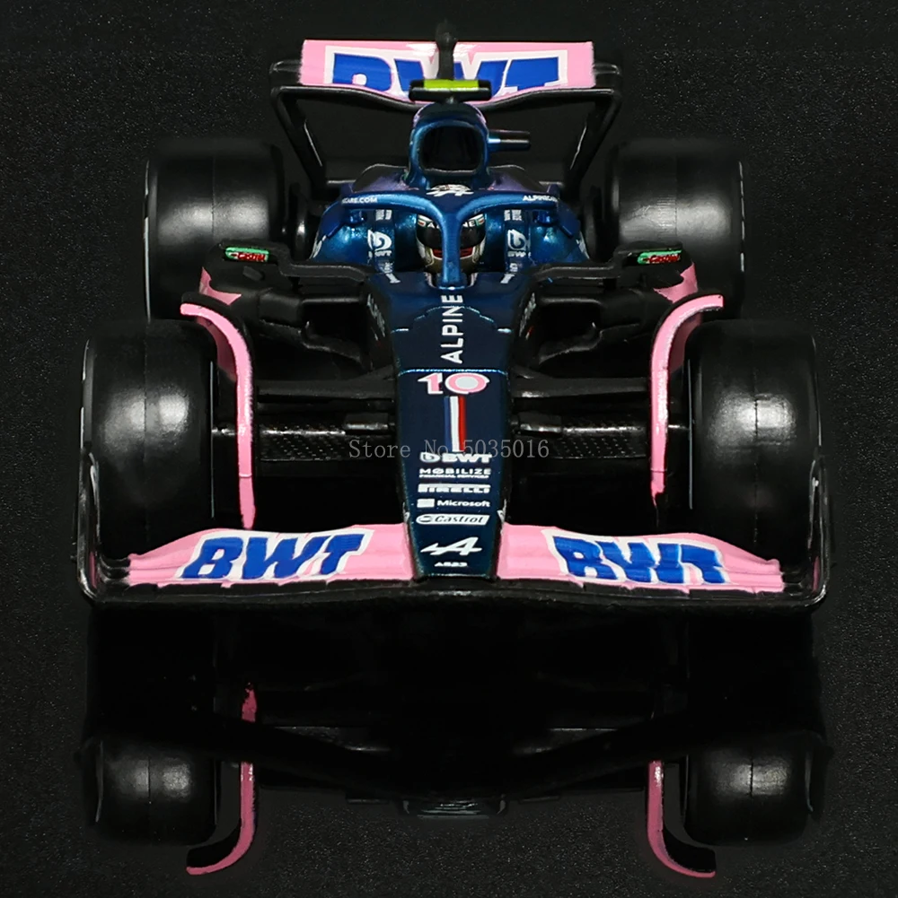 Bburago 1:43 Nieuwe 2023 Alpine F1 Team A523 10 # Pierre Gasly 31 # Esteban Ocon Formule 1 Legering Super Speelgoed Gegoten Auto Model