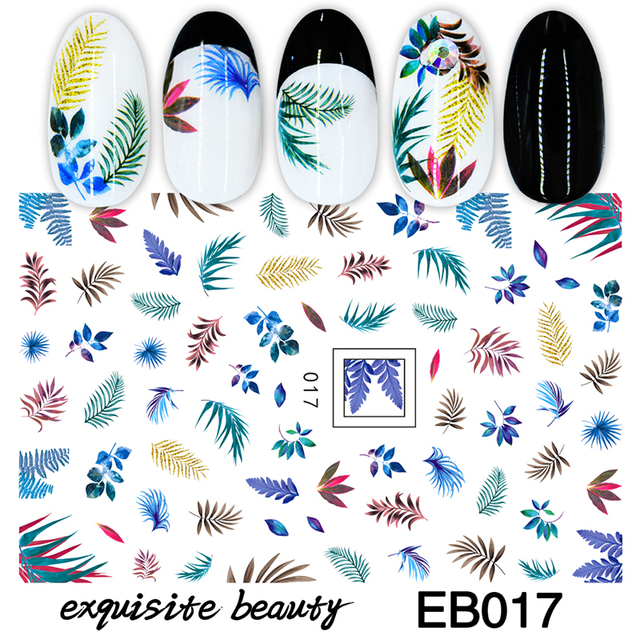 Stickers for Nails Summer Fashion Sticker Sweet Fruit Cherry Design Nail Art Decorations  Foil Wrap Manicure Accessories