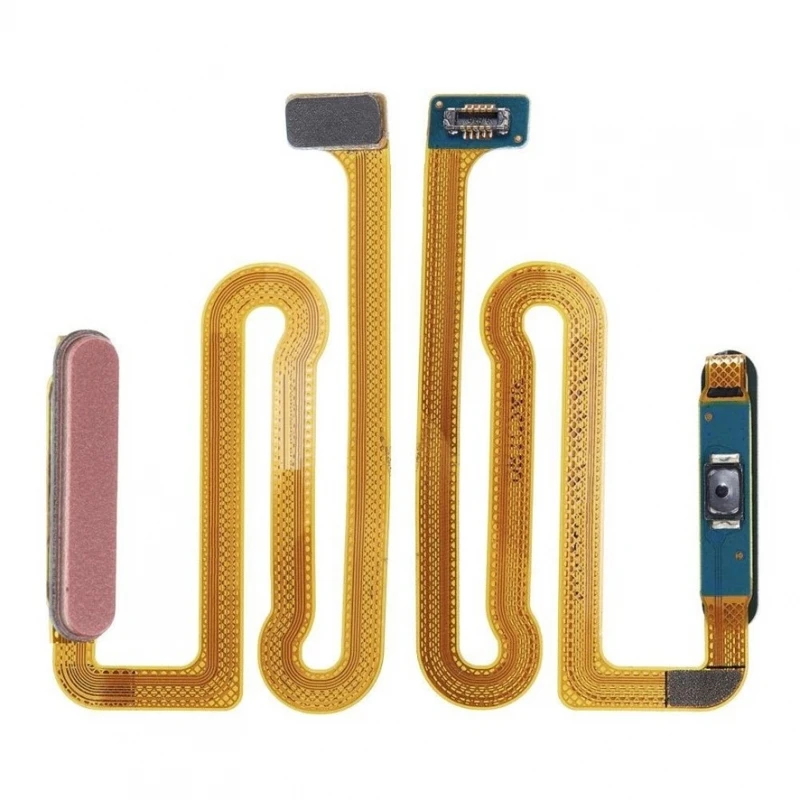 Pulsante On/Fingerprint Compatibile Per Samsung Galaxy M13 Marrone Arancione # Samsung Galaxy M13 (Sm-M236B/Ds, Sm-M236Q/Ds)