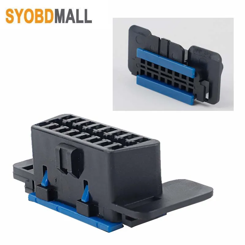 OBD Female Connector Applicable Customized Wholesale OBD2 16PIN Pin Adapter for Chevrolet Automobile Diagnostic Tool Plug | Автомобили и