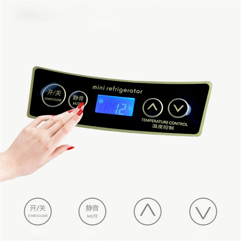 Car Mini Refrigerator Home Skincare Fridge Summer Camping Picnic Outdoor Refrigeration Refrigerator RV Truck Fridge AC110V/220V mini refrigerator,camping refrigerator