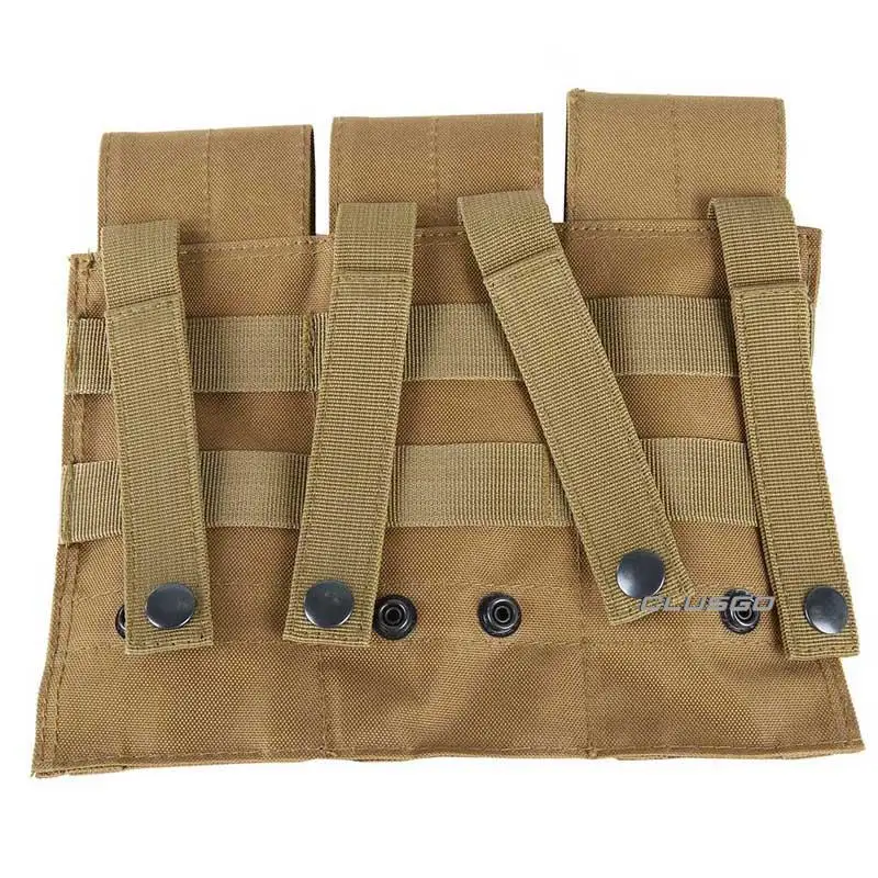 Description Picture 5 of itemTactical MOLLE Triple Magazine Pouches Double Triple Shooting Hunting Mag Pouch Wargame Paintball Mag Bag for M4 AR15 Ak47