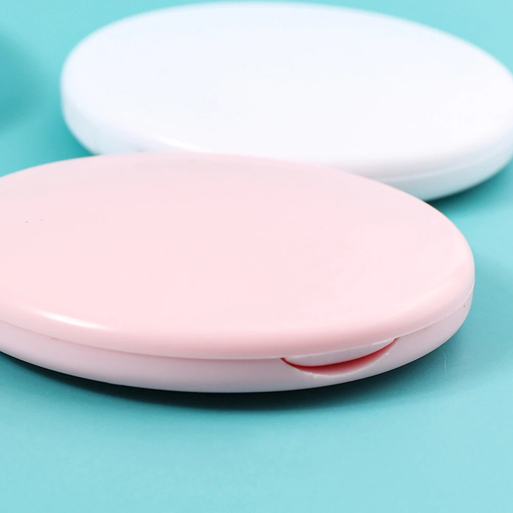 Portable Double Sided PS Makeup Mirror