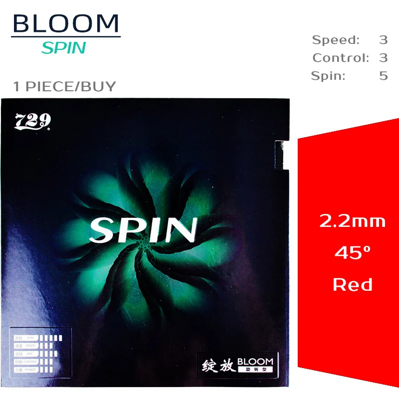 Spin red 45