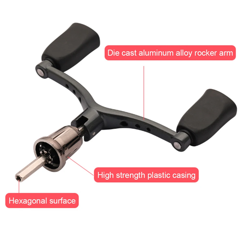 Rocker Arm Replacement Tackle Parts  Spinning Reel Double Handle Parts -  Fishing - Aliexpress