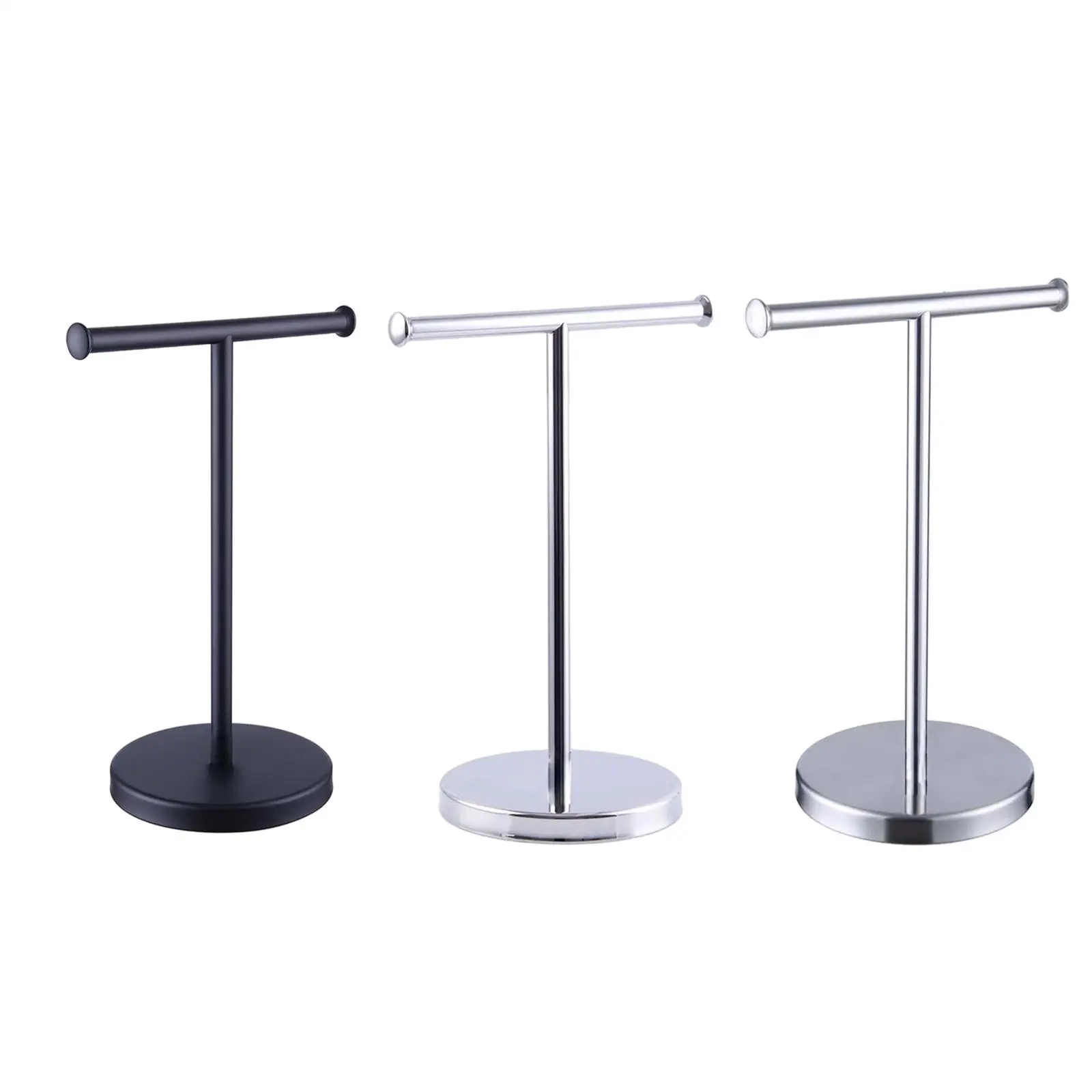 Stainless Steel Movable Towel Holder Stand Towel Rack for bathroom and kitchen