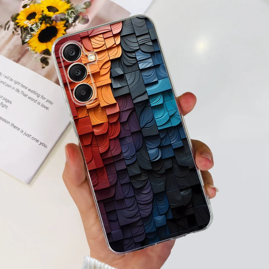 Luxury Painted Clear Silicone Case - Artistic Protective Cover