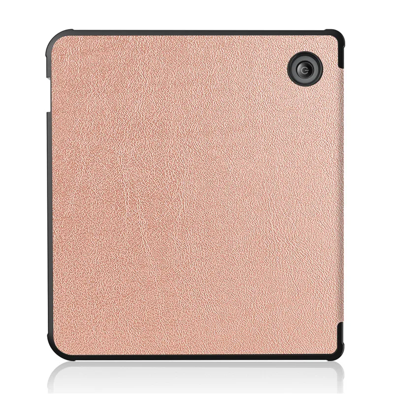 capa inteligente para funda kobo libra caso de couro do plutônio tpu volta fold suporte capa protetora para kobo libra caso com