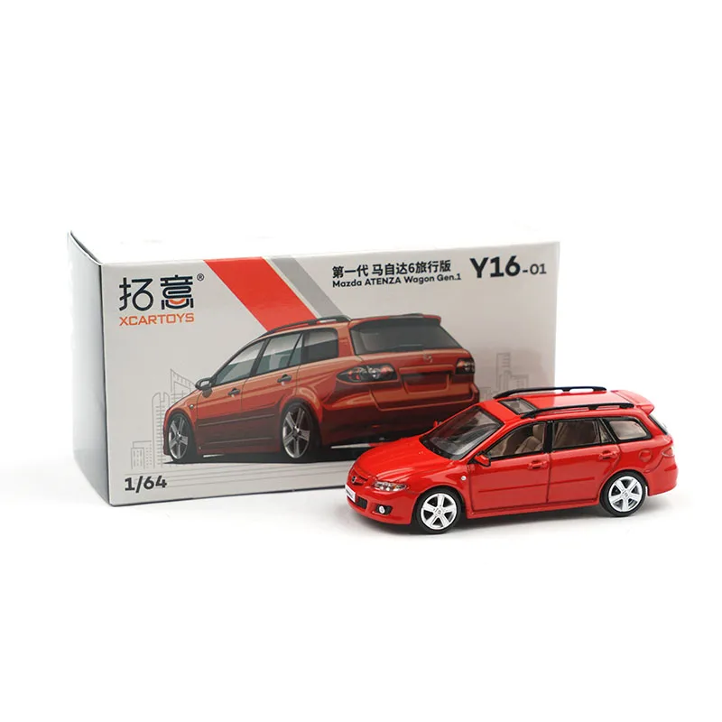 

XCARTOYS Diecast 1:64 Scale Mazda Station Wagon Alloy Car Model Collection Souvenir Display Ornaments Vehicle Toy