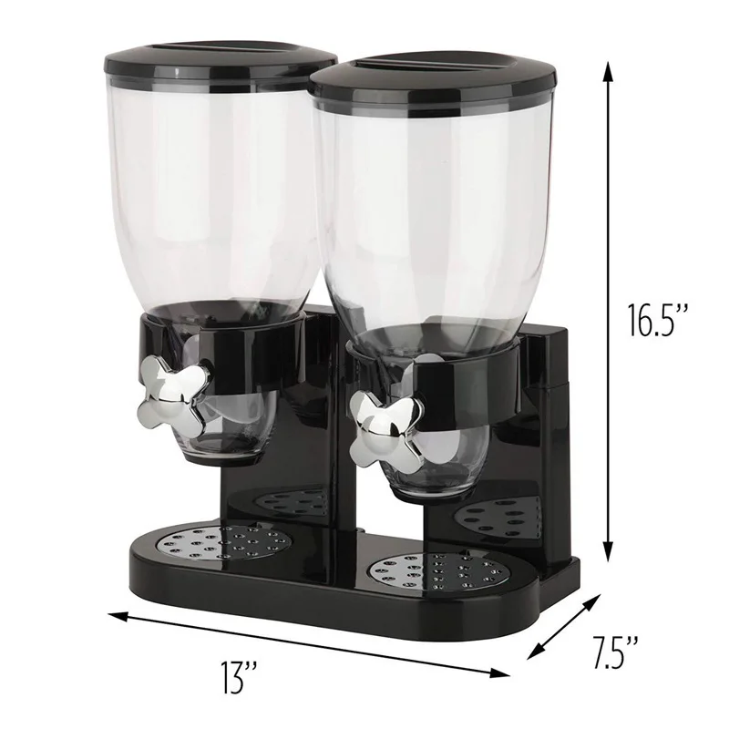 2L/4L Cereal Dispemser Kitchen Sealed Dry Cereal Grain Bucket Dispenser Moisture-proof Food Container Grain Tank Keep Fresh Box 6