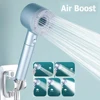 New Booster Shower Head 5 Modes Adjustable High Pressure Water Saving Massage Portable Filter Shower Faucet Bathroom Accessories 1