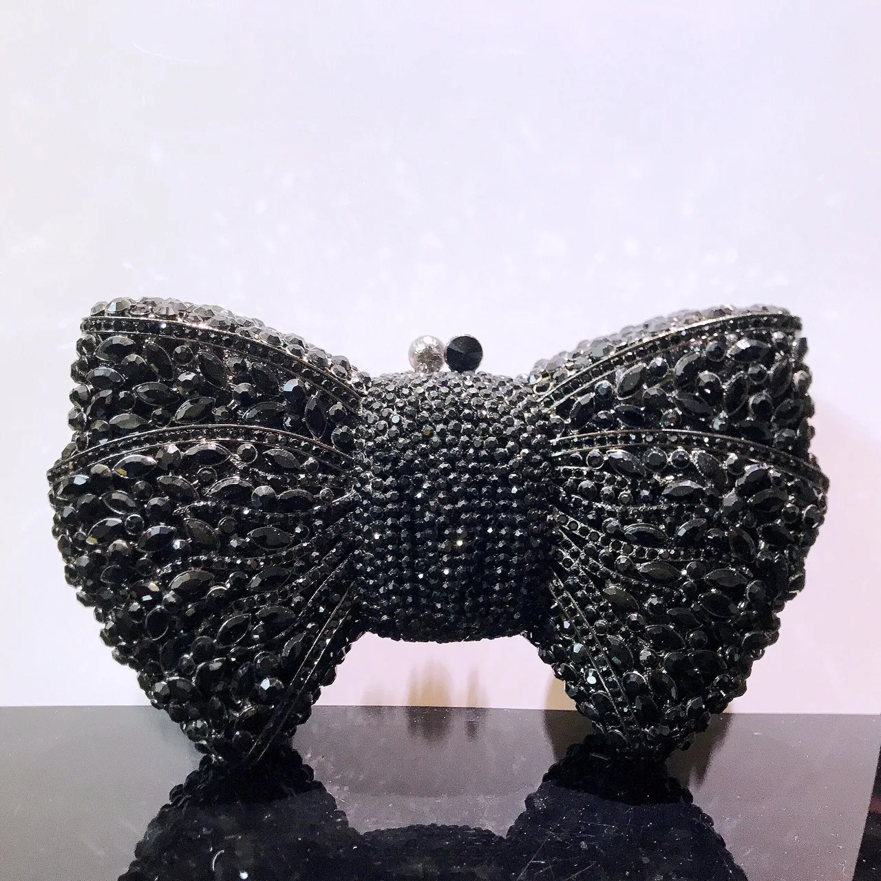 Mingai Crystal Evening Dress Handbag Luxury Women's Wedding Party Wallet Birthday Party Shiny Rhinestone Bag Women's Handbag