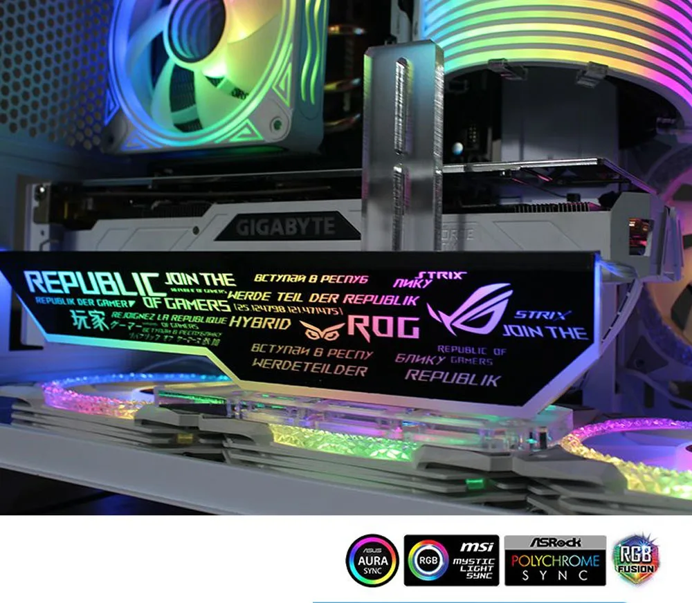 Bracket 5V 3pin ARGB AURA SYNC 3080