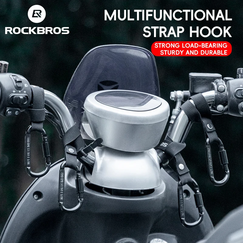 Motorcycle Handlebar Hook High Load Bearing For Bike Helmet Water Bottles Backpack