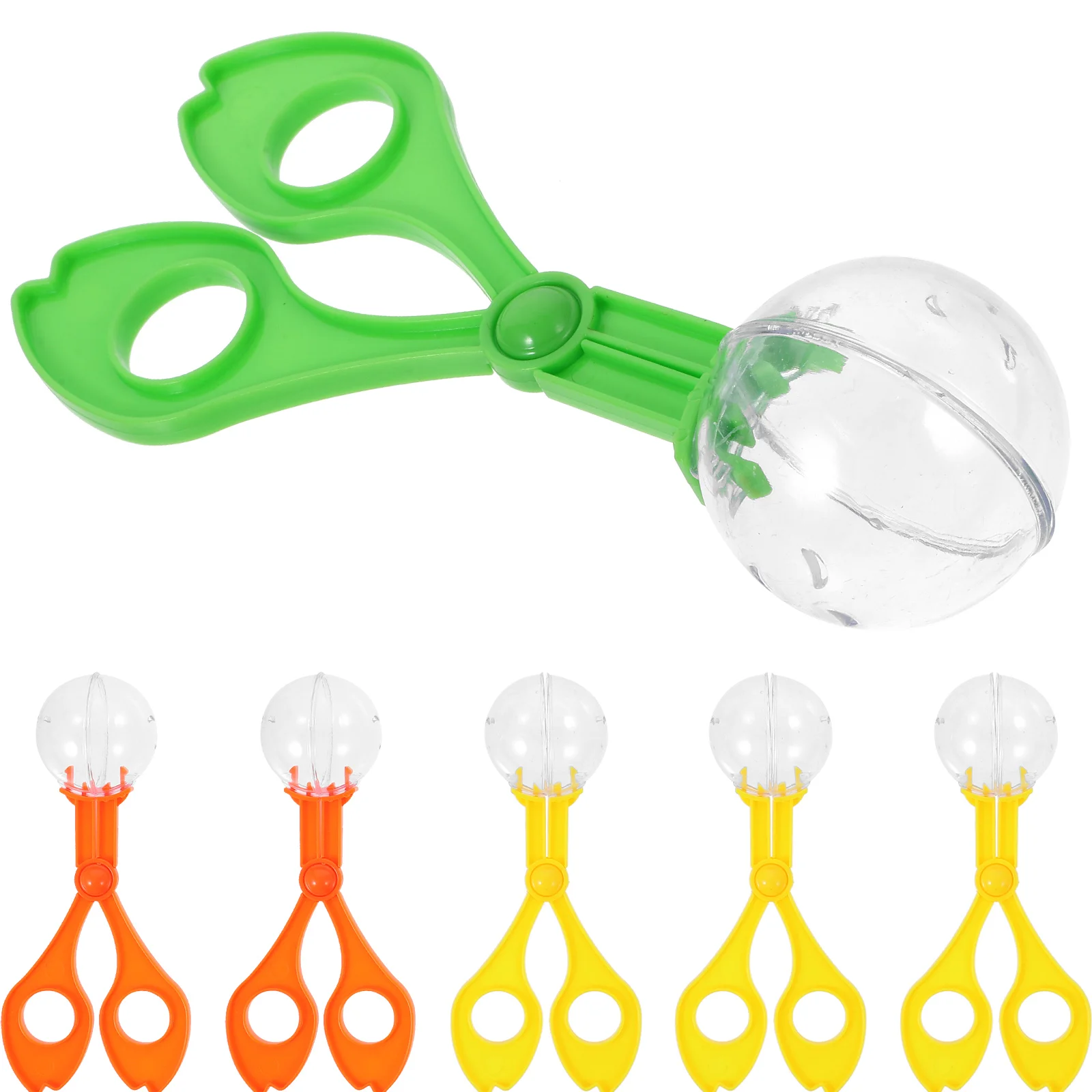 Insects Catch Clamp 6pcs Catcher Scissors Scooper for Biology Learning Education Play Toddler Toys Insect Grabber