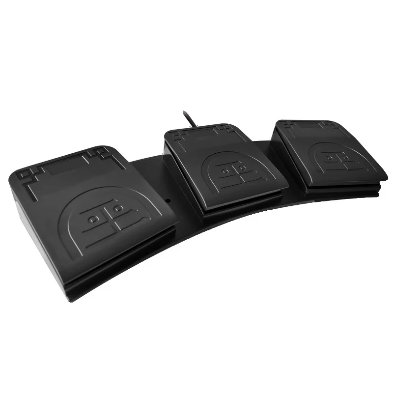 Usb Foot Triple Switch Controller Key Teclado Personalizado Mouse Pedal de Jogos para Dispositivos Médicos Instrumentos Computadores Escritório - Imagem 6