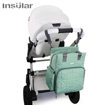 Fashion waterproof Mummy Maternity Nappy Bag Large Capacity Baby Stroller Travel Backpack Designer Nursing Bag For Baby Care