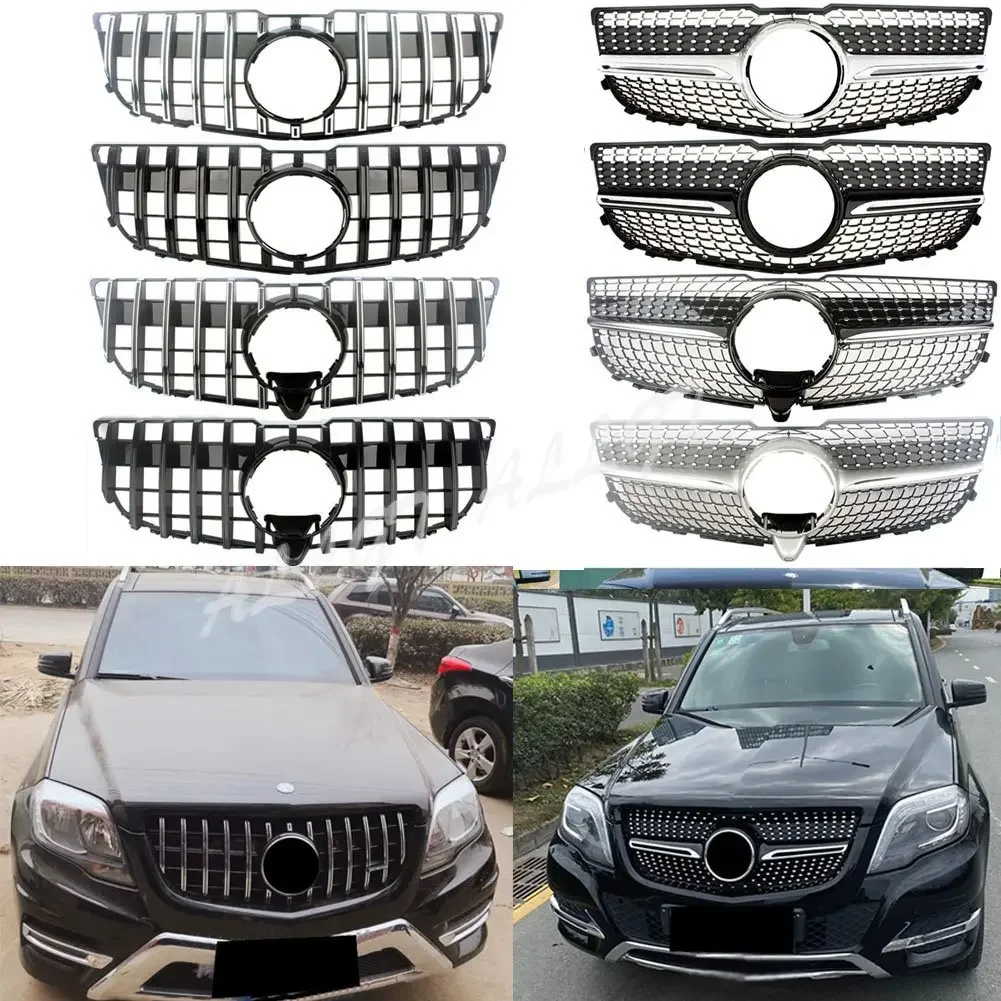 

Передняя решетка бампера для Mercedes-Benz X204 GLK Class GLK250 GLK300 GLK350 2013 2014 2015