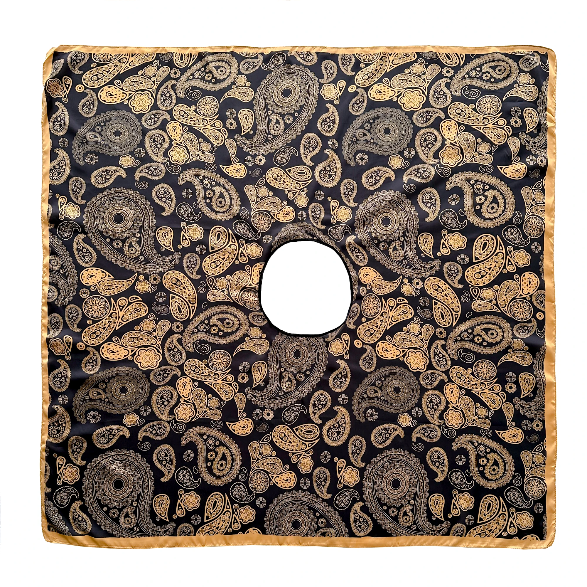 110cm Luxury Brand Design Cashew nut flower Large Square Scarf Faux Silk Scarf Women's Square Scarf Ladies Fashion Shawl Echarpe