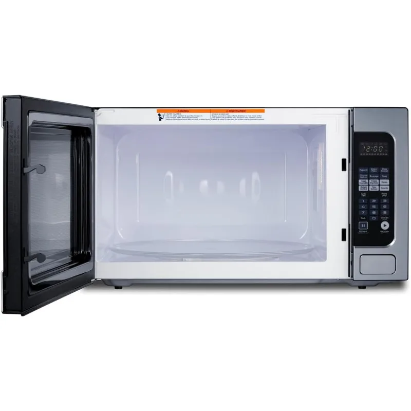 Summit 27” and 30" Built-In Microwave Oven Stainless Steel, 2.2 Cubic Feet, with Trim Kit Digital Control Panel, 1200W (30 Inch) 5