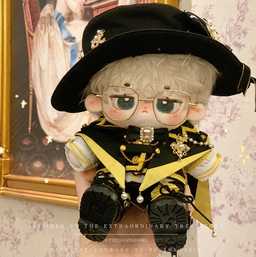 

Original Design Nobility Clothes Fro 20cm Body Dress up Stuffed Cotton Cosplay Costume Sets Fans Birthday Gift