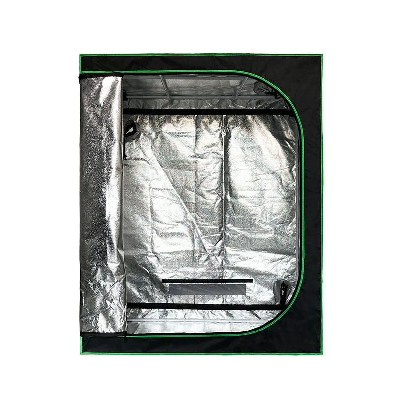Indoor Hydroponic Grow Tent 600D Mylar Fabric Grow Tent 120*60*150cm