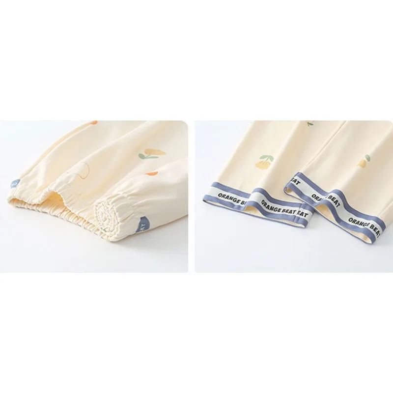 2024 New Couple Pajamas Spring Autumn Cotton Long Sleeves Sleepwear Men Women Sleepwear Plus Size V-neck Loose Loungewear Set