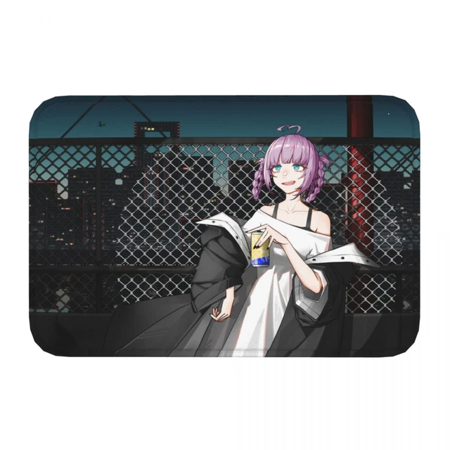 Chamada da noite anime nazuna nanakusa antiderrapante capacho sorriso  tapete sala de estar quarto tapete interior ao ar livre decorativo -  AliExpress