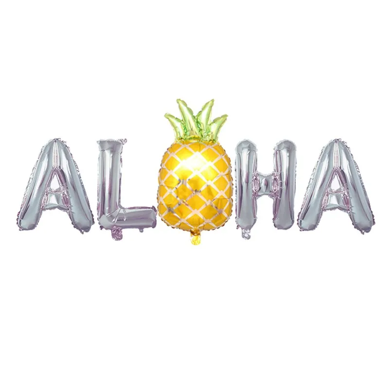 

Набор декоративных шаров из мультфильма «ананас»