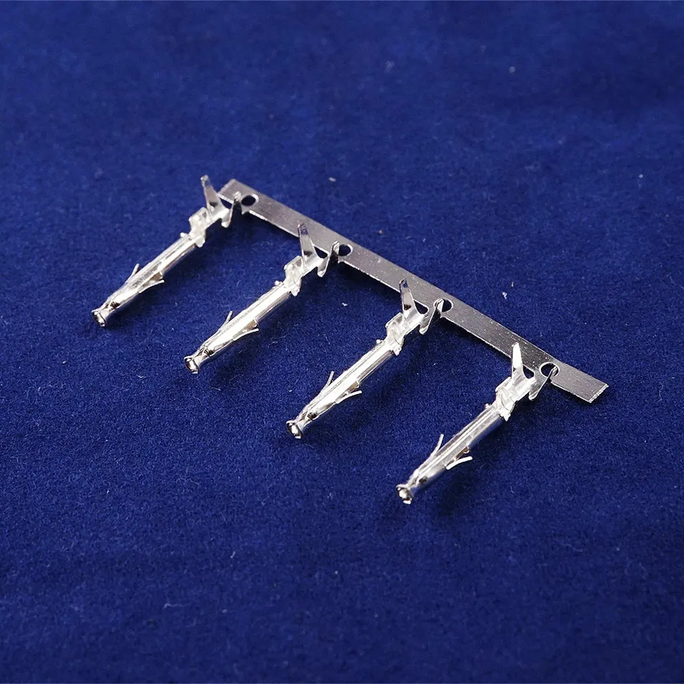 Set met Molex MiniFit Jr. Plug&Recepacle 2Pos. 4x 2m. 0,50mm2 kabel