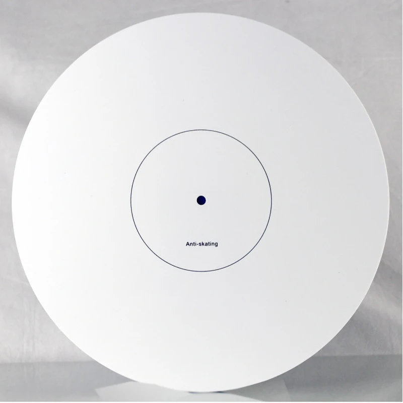 LP Vinyl Pickup Stylus Calibration Distance Gauge Protractor Adjustment Tool Adjustment Ruler Anti-sliding plate Dish vinyl record ruler mirror adjustment ruler turntable stylus scale turntable stylus meter